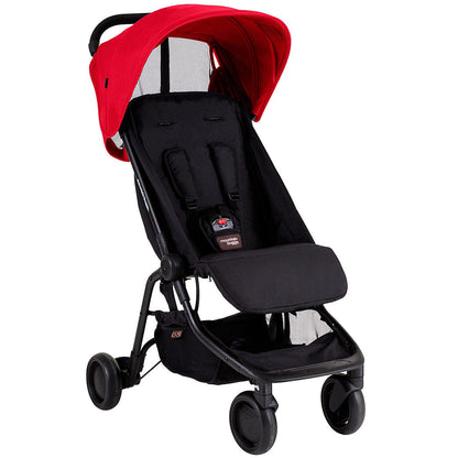 Mountain Buggy Nano Travel Compact Stroller - Ruby