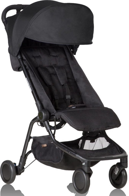 Mountain Buggy Nano V2 Compact Stroller - Black - NANO-V2-5