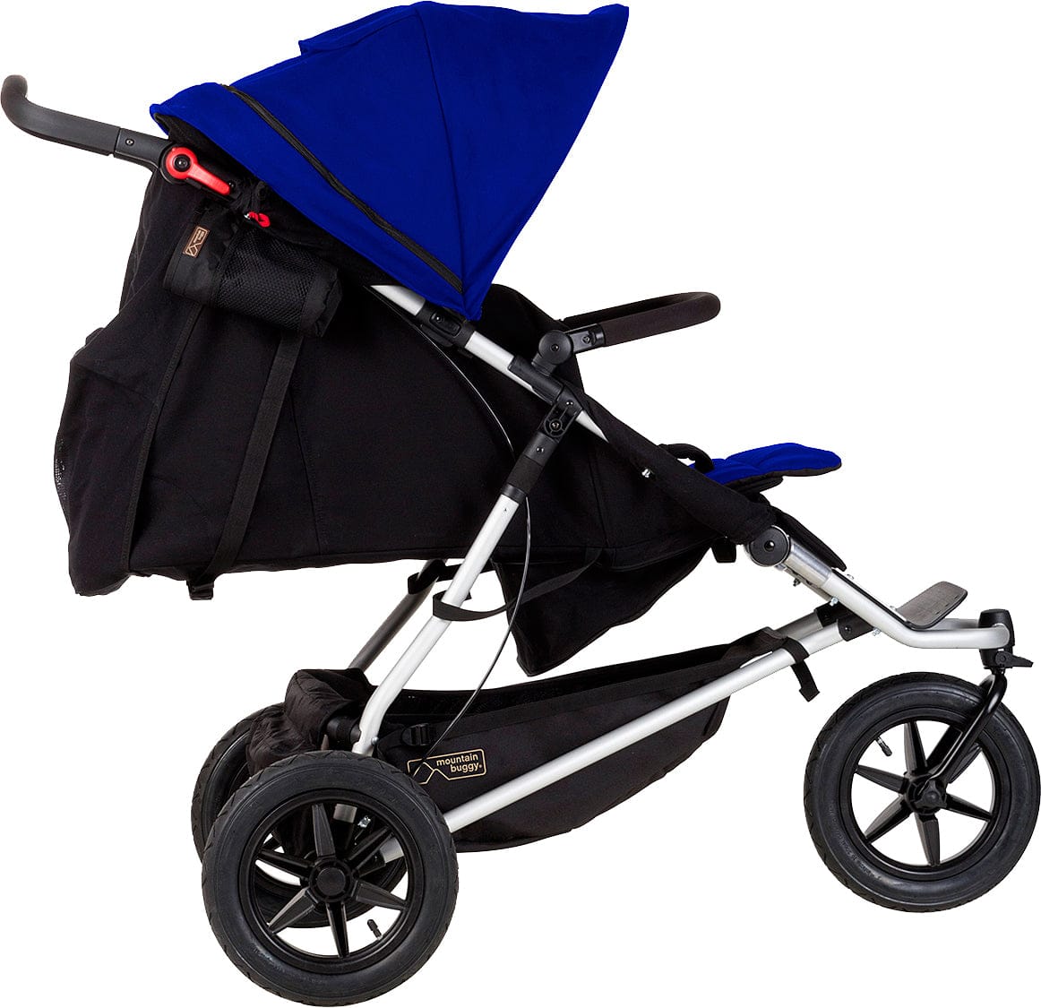 Mountain Buggy Plus One Double Stroller - Berry - PLUSONE-V3-11
