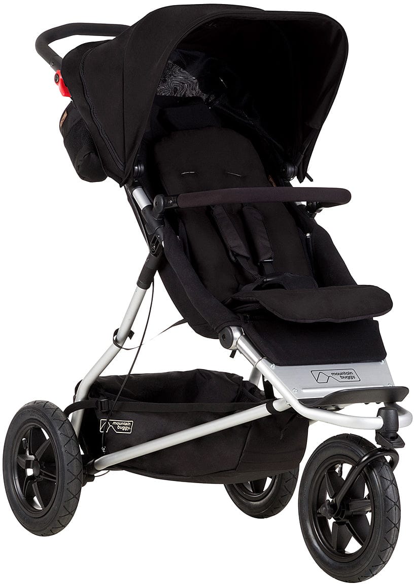 Mountain Buggy Plus One Double Stroller - Black - PLUSONE-V3-5