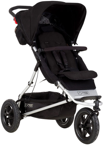 Mountain Buggy Plus One Double Stroller - Black - PLUSONE-V3-5