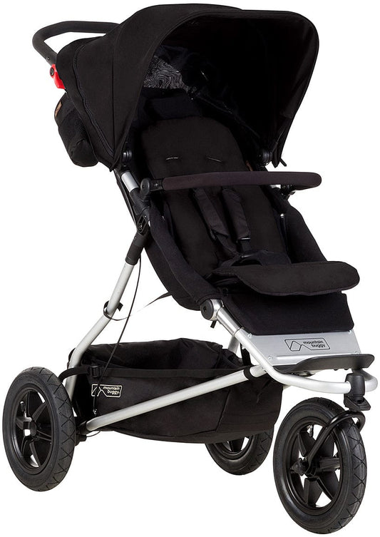 Mountain Buggy Plus One Double Stroller - Black - PLUSONE-V3-5