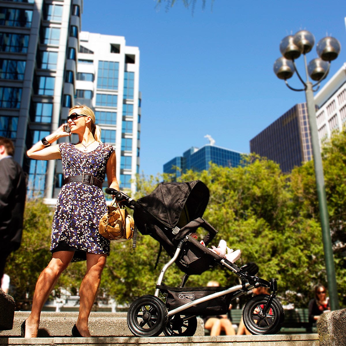 Mountain Buggy Swift Stroller - Chilli - MB1-S120