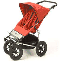 Mountain Buggy Urban Double 2009 Red Dot - 100-687