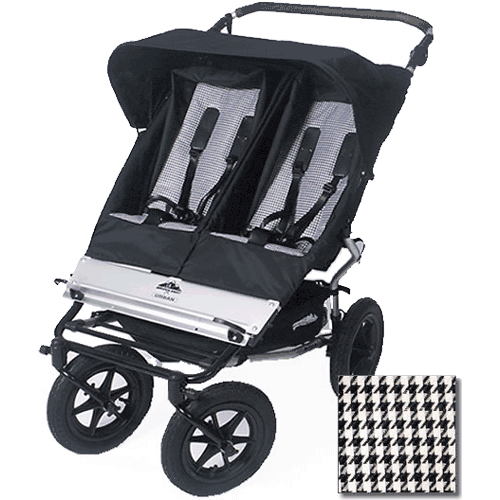 Mountain Buggy Urban Double Stroller 2006 Houndstooth - UU2204-749
