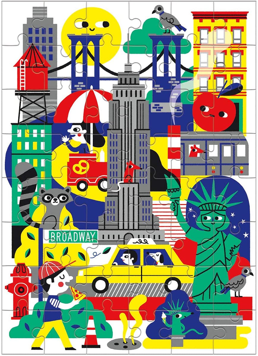 Mudpuppy 48 Piece Mini Puzzle - New York - 9780735363564