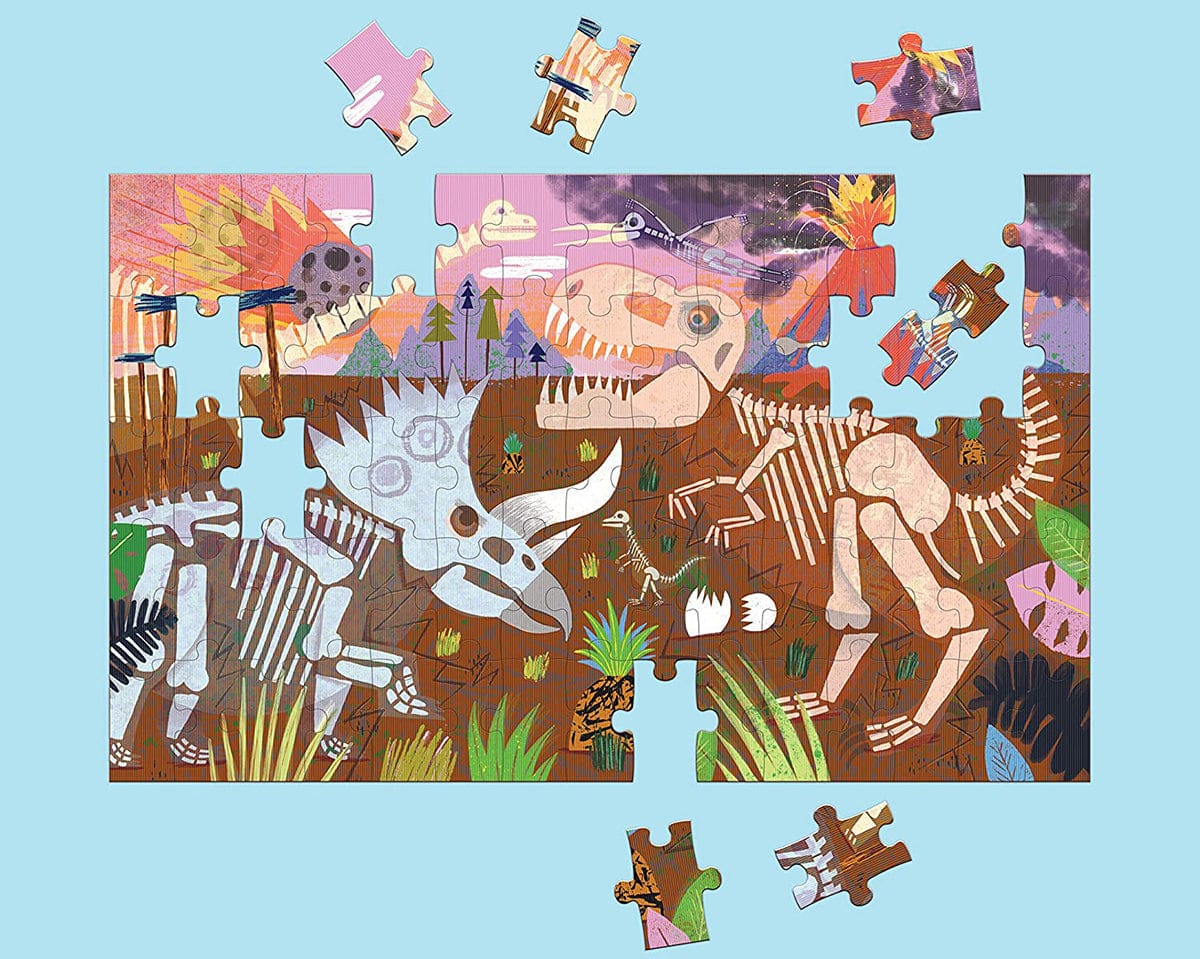 Mudpuppy 75 Piece Lenticular Puzzle - Dinosaur Roar - 9780735367739
