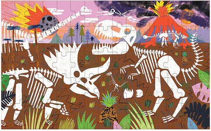 Mudpuppy 75 Piece Lenticular Puzzle - Dinosaur Roar - 9780735367739