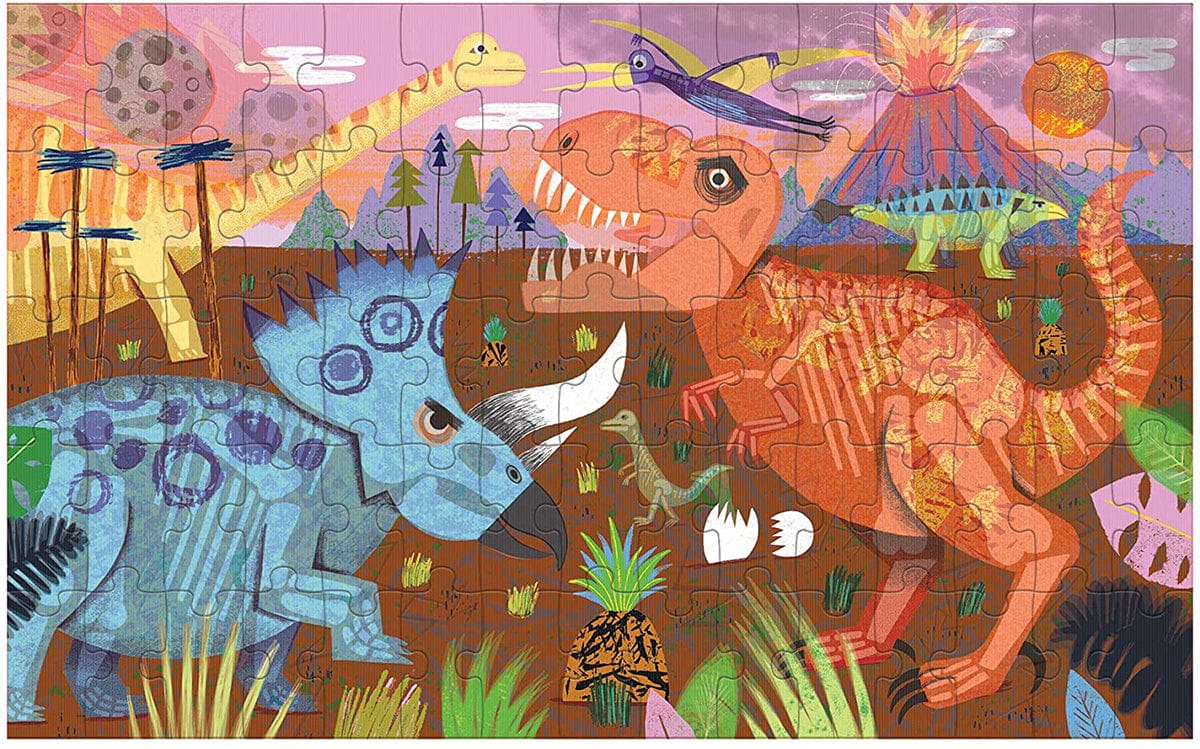 Mudpuppy 75 Piece Lenticular Puzzle - Dinosaur Roar - 9780735367739