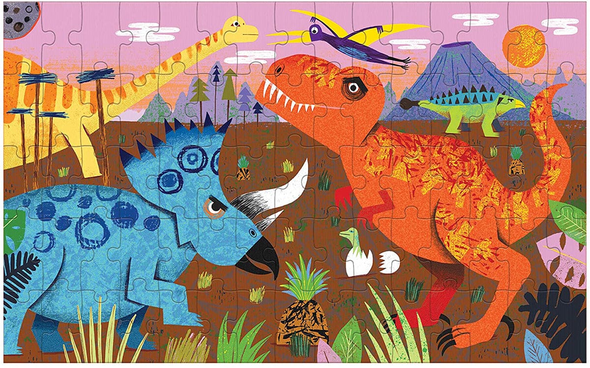Mudpuppy 75 Piece Lenticular Puzzle - Dinosaur Roar - 9780735367739