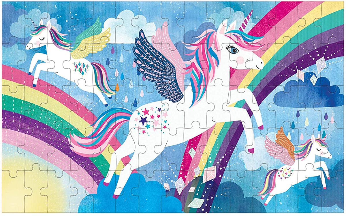 Mudpuppy 75 Piece Lenticular Puzzle - Unicorn Magic - 9780735367722