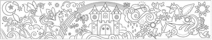 Mudpuppy Mini Coloring Roll - Unicorn Magic - 9780735359826