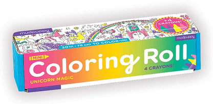 Mudpuppy Mini Coloring Roll - Unicorn Magic - 9780735359826