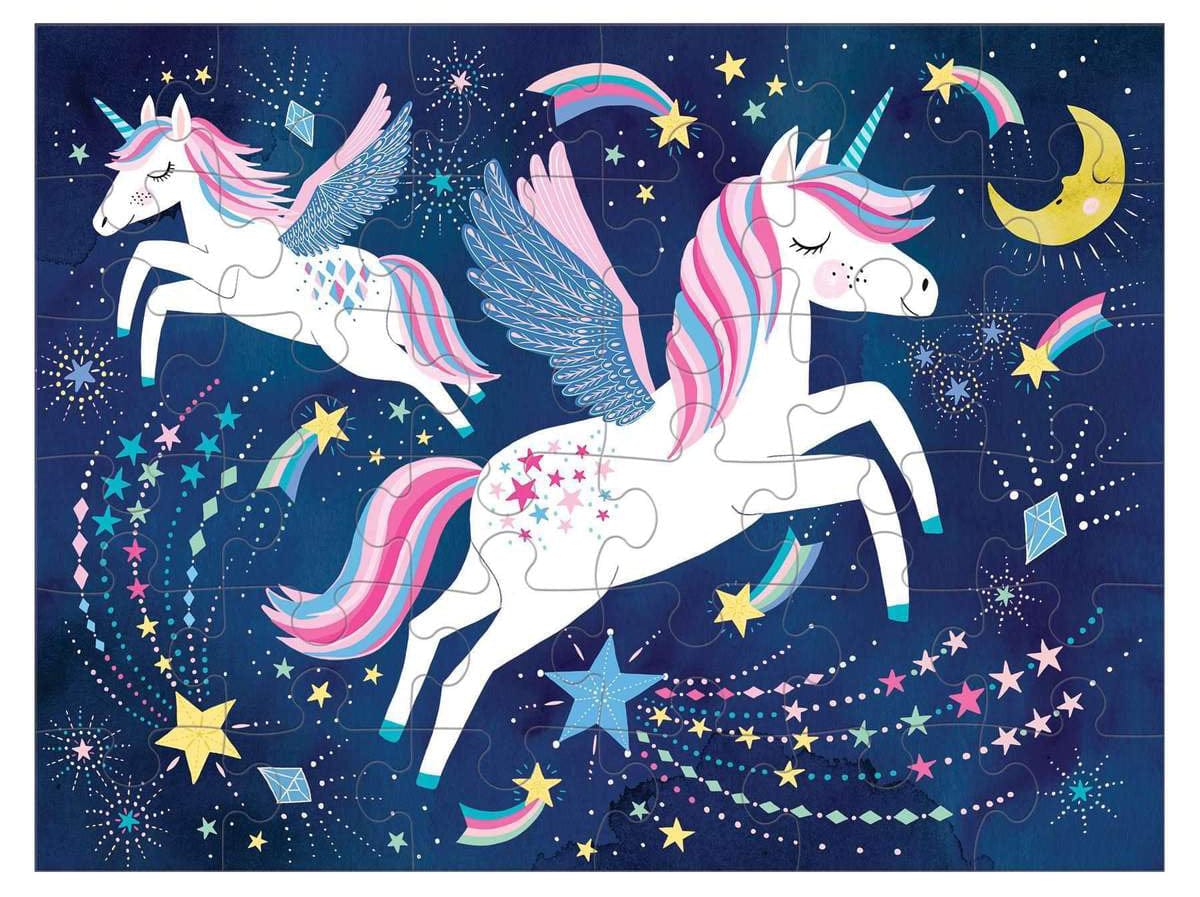 Mudpuppy Puzzle to Go - Unicorn Magic - 9780735356948