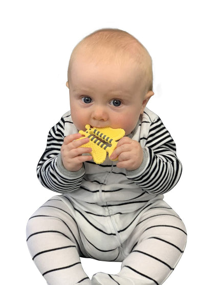 Munch Baby Toothbrush Teether - Bee - TBT01BB