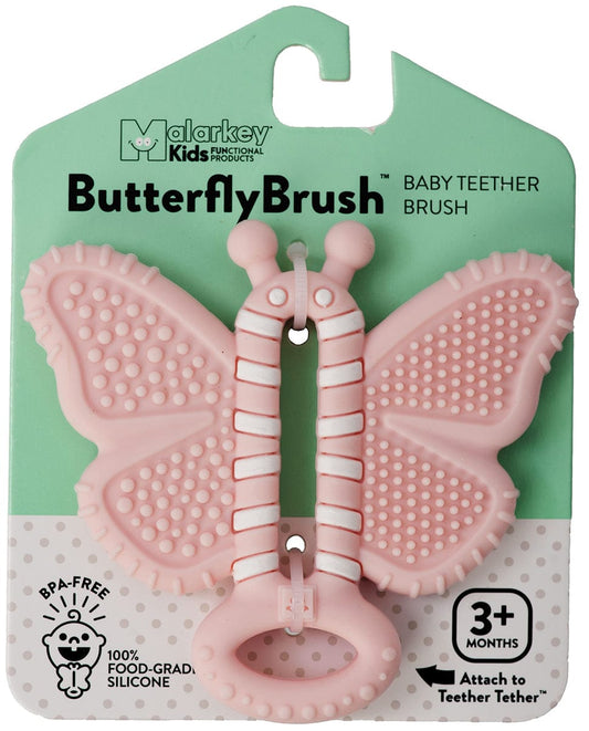 Munch Baby Toothbrush Teether - Butterfly - TBT02B