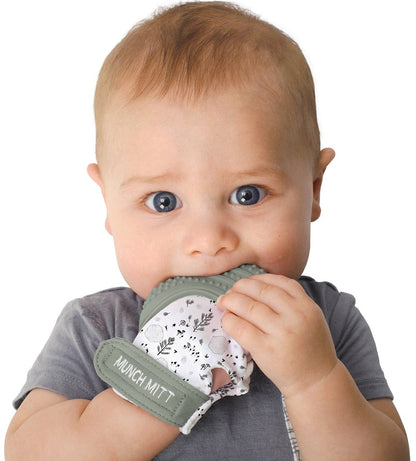 Munch Mitt Teething Mitten - Sage Woods - MM40SW