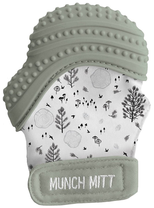 Munch Mitt Teething Mitten - Sage Woods - MM40SW