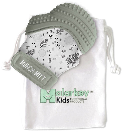 Munch Mitt Teething Mitten - Sage Woods - MM40SW