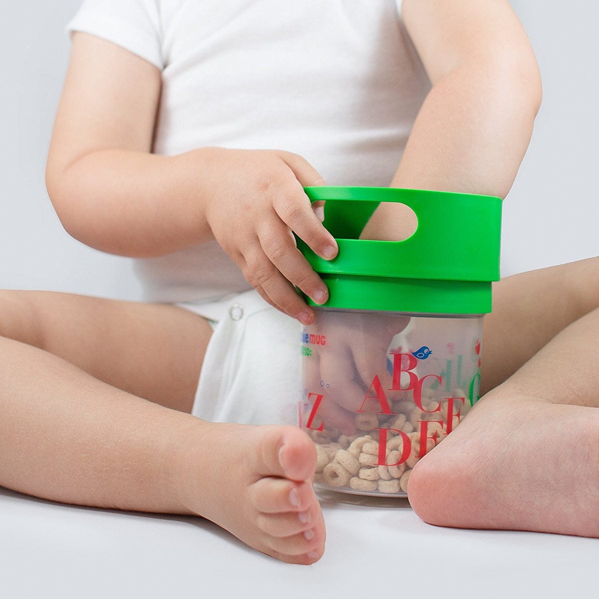 Munchie Mug Snack Cup, 12 oz - Red - MUNCHIE-RED