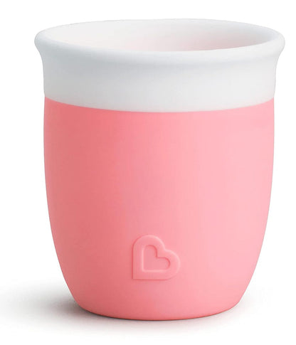 Munchkin C'est Silicone Open Training Cup, 2oz - Coral - 17776