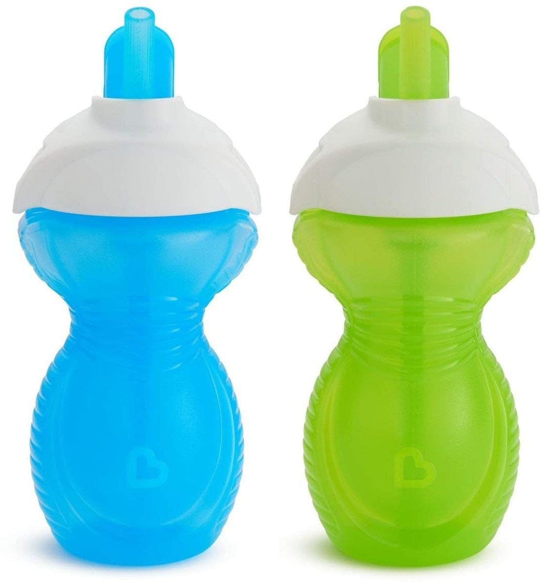 Munchkin Click Lock 9oz Flip Straw Cup, 2pk - Deco (Colors Vary) - 43845
