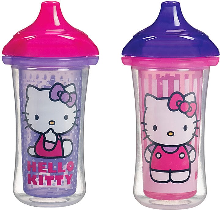 Munchkin Click Lock 9oz Insulated Sippy Cups - 2pk- Hello Kitty - 15293001