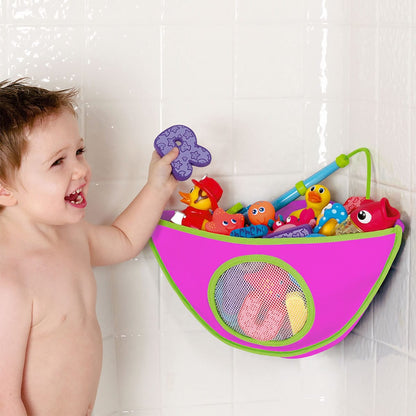 Munchkin Corner Bath Toy Organizer - Pink - 11252-PINK
