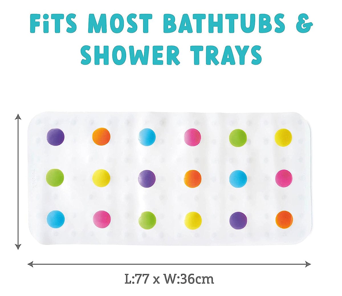 Munchkin Dots Bath Mat - 15718002