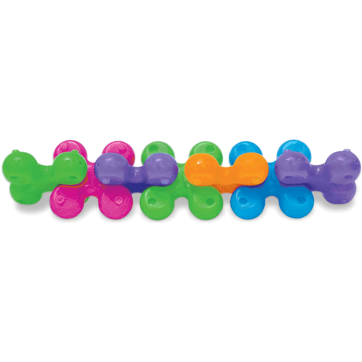 Munchkin Jelly Connectors Bath Toy - 15 Pack - 23207