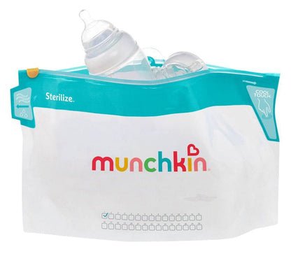 Munchkin Jumbo Bottle Sterilizer Bag, 6 Pack - 17571