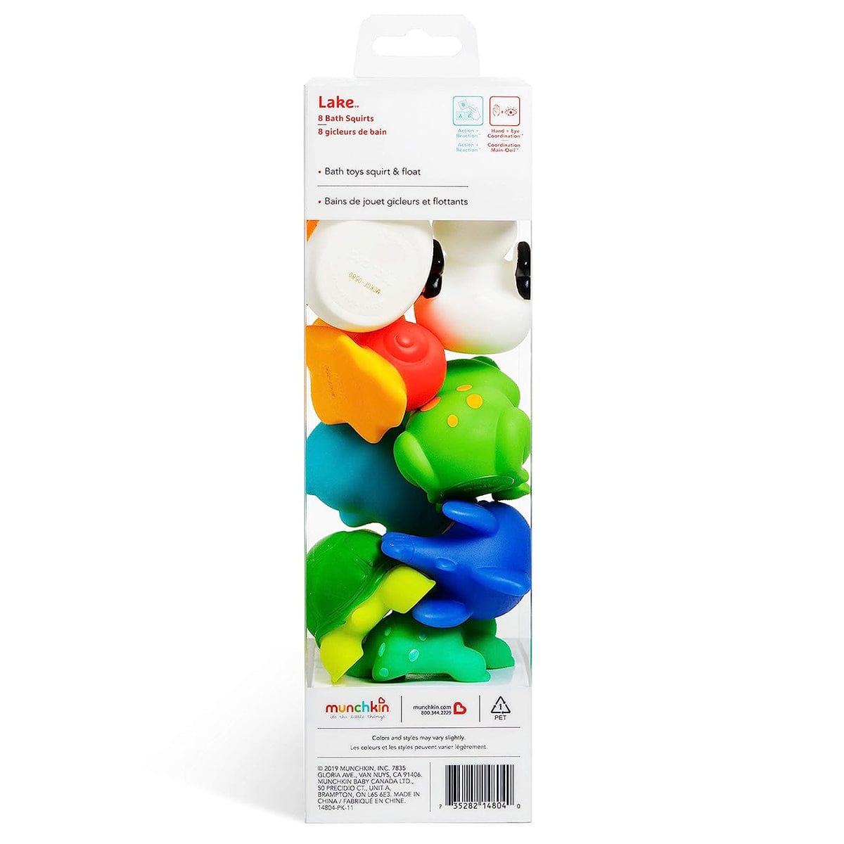 Munchkin Lake Bath Squirts, 8 Pack - 14814005