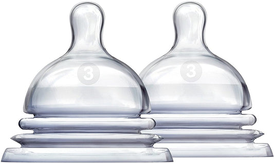 Munchkin LATCH Bottle Nipple, Stage 3 - 2 Pack - 15666