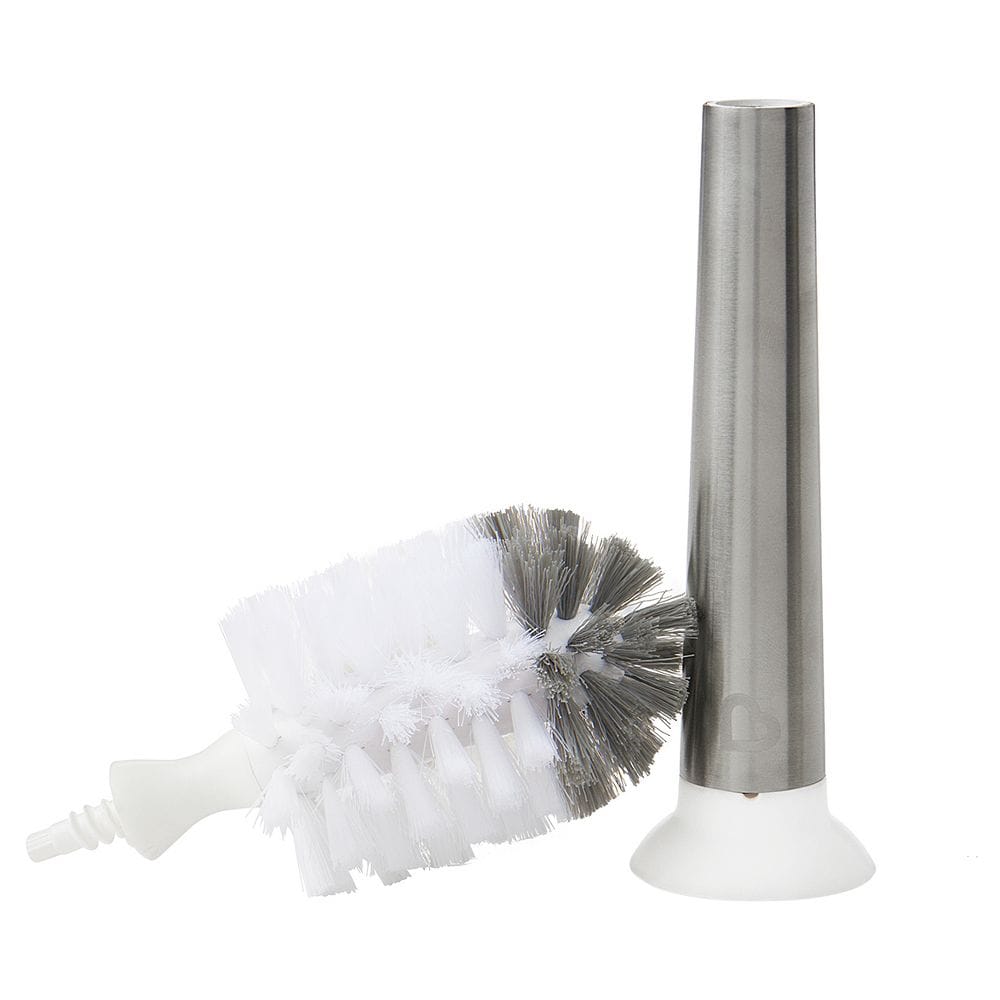 Munchkin Shine Stainless Steel Bottle Brush & Refill Brush Head - 16175002