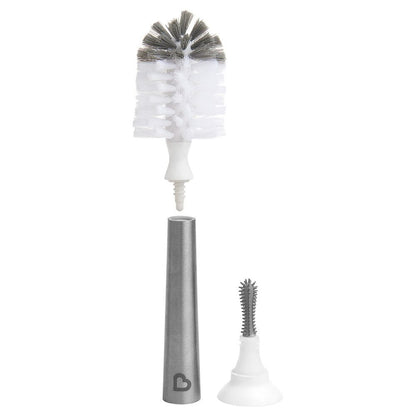 Munchkin Shine Stainless Steel Bottle Brush & Refill Brush Head - 16175002