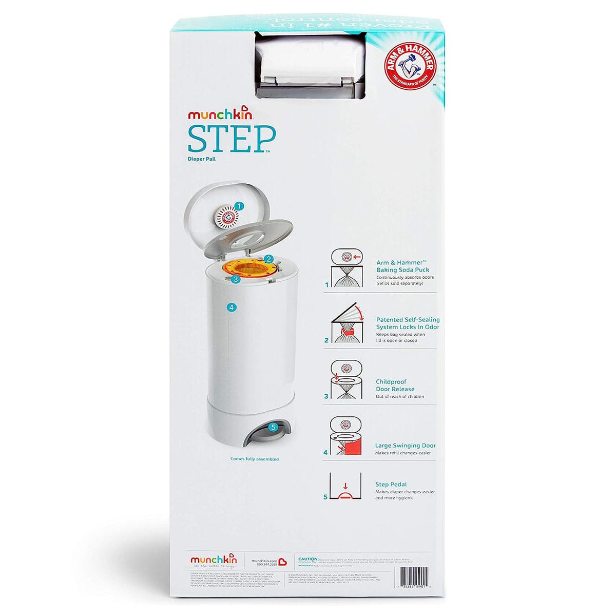 Munchkin STEP Diaper Pail - 15911007