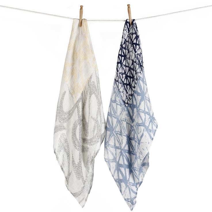 Munchkin Swaddle Angel Blankets - 2pk - X-Batik/Boomerang - 36048