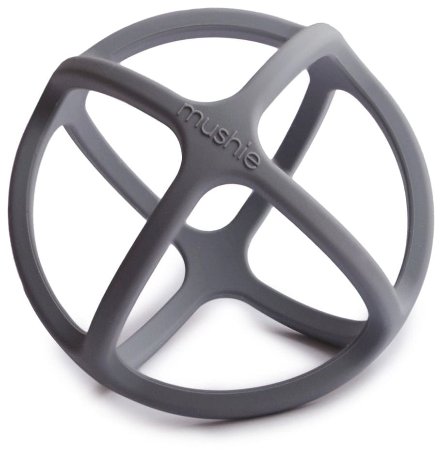 Mushie Ball Teether - Dove Grey - MTT-110