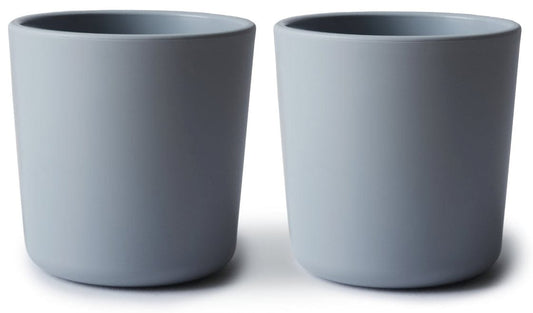 Mushie Dinnerware Cups for Kids, Set of 2 - Cloud - MDC-317