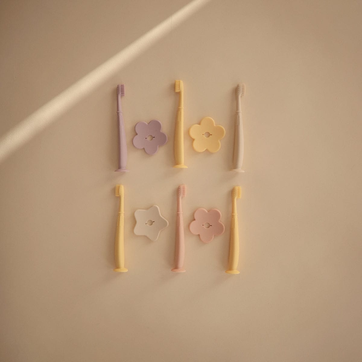 Mushie Flower Training Toothbrush - Daffodil - MFTT-1002