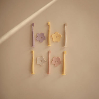 Mushie Flower Training Toothbrush - Daffodil - MFTT-1002
