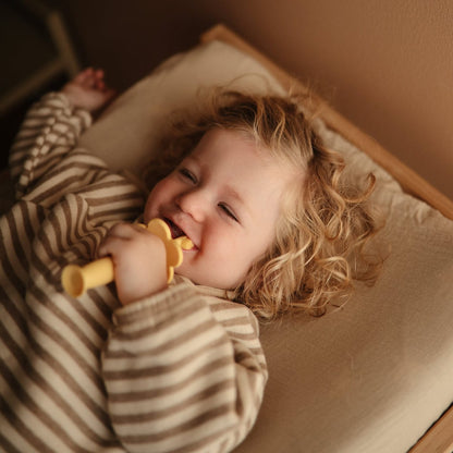 Mushie Flower Training Toothbrush - Daffodil - MFTT-1002