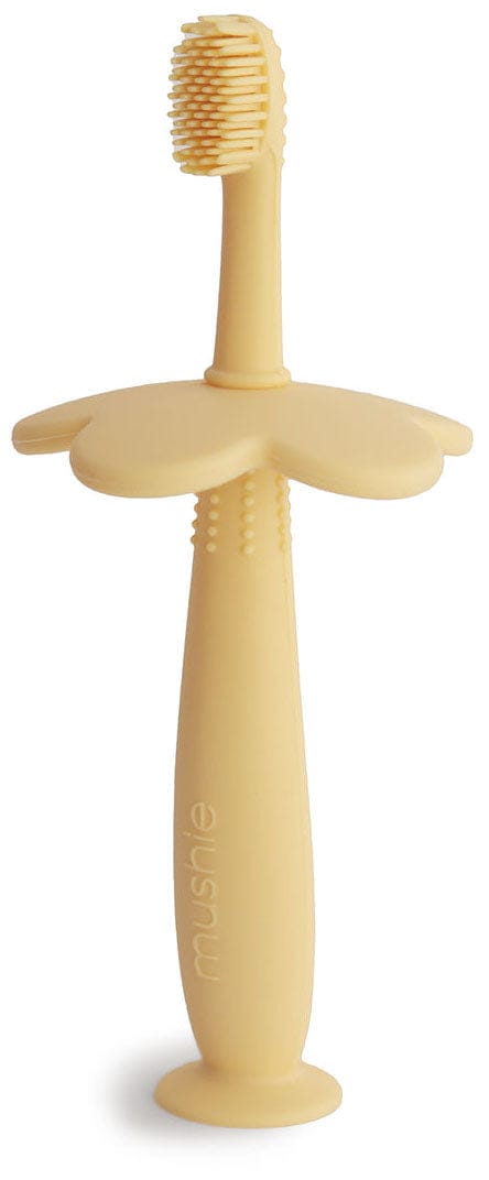 Mushie Flower Training Toothbrush - Daffodil - MFTT-1002