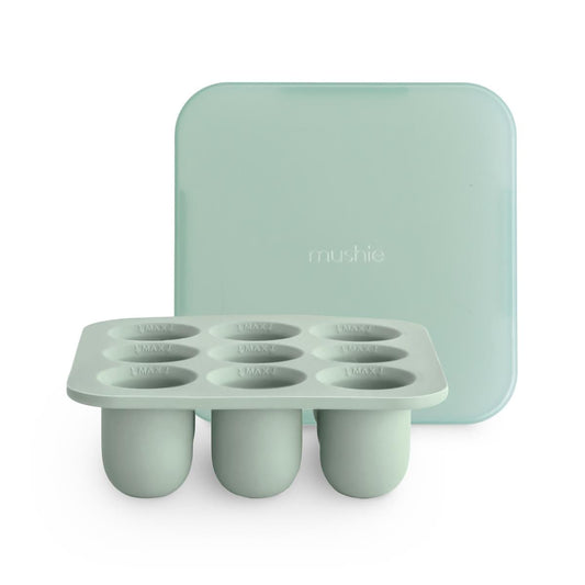 Mushie Fresh Food Feeder Freezer Tray - Cambridge Blue - FFFT-1002