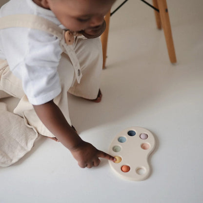 Mushie Paint Palette Press Toy - MDT-3001