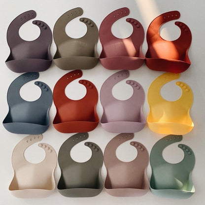 Mushie Silicone Baby Bib - Cherries - SB-1025