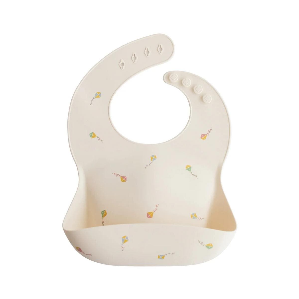 Mushie Silicone Baby Bib - Kites - SB-1056