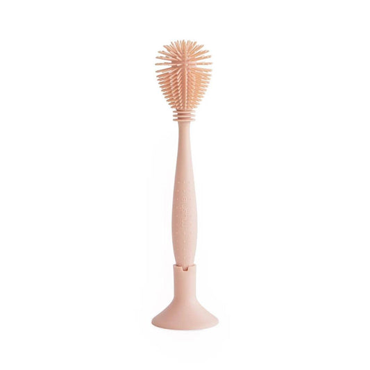 Mushie Silicone Baby Bottle Brush - Blush - MSBB-1003