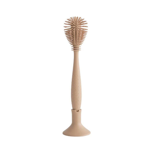 Mushie Silicone Baby Bottle Brush - Natural - MSBB-1001