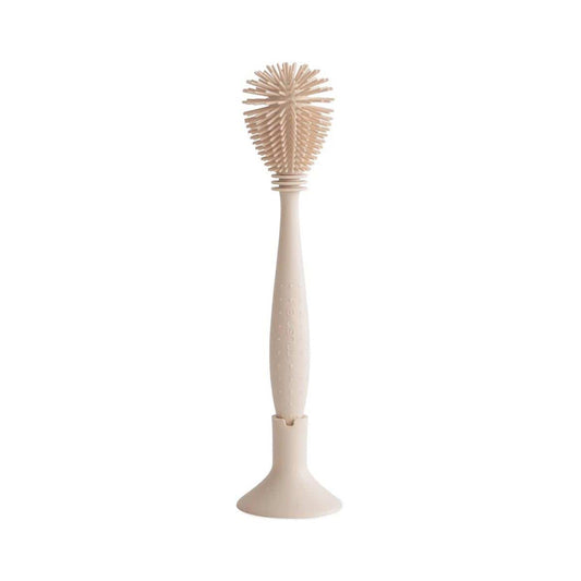 Mushie Silicone Baby Bottle Brush - Shifting Sand - MSBB-1002